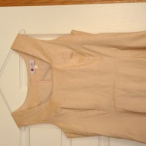 Aldila. Size L. Peach dress.